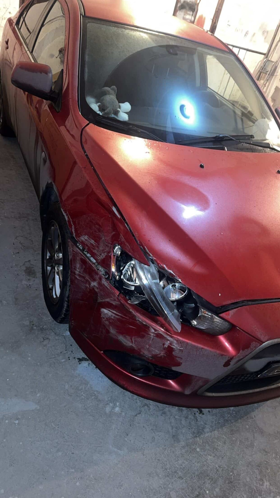 Přední nárazník a kapota — Před